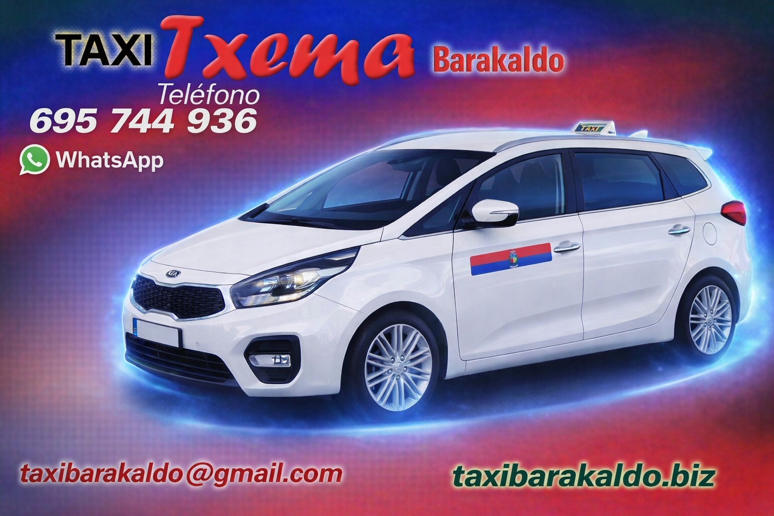 Vehículo Taxi Renault Scenic en Barakaldo para traslados cómodos